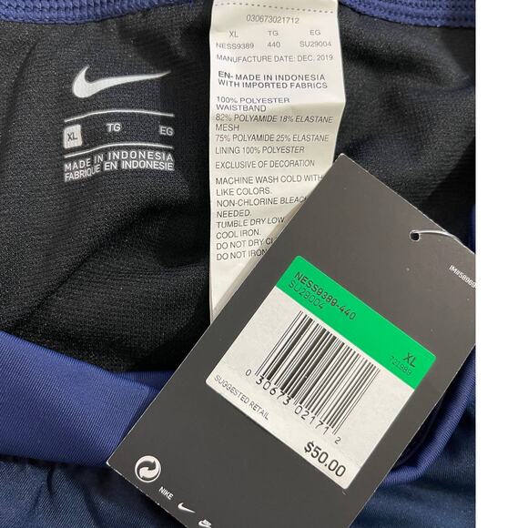 Nike Standard Womens Solid Element Swim Boardshort Midnight Navy NEW Size XL - Picture 7 of 12